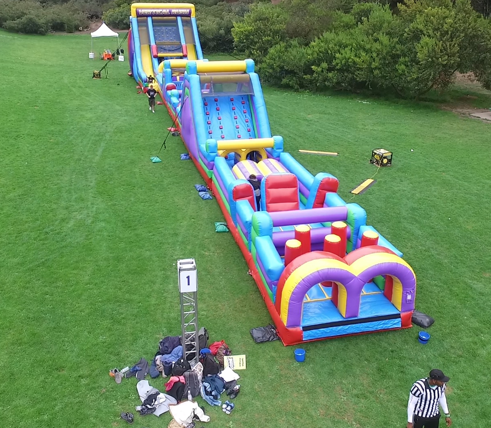 Obstacle Course Bounce House