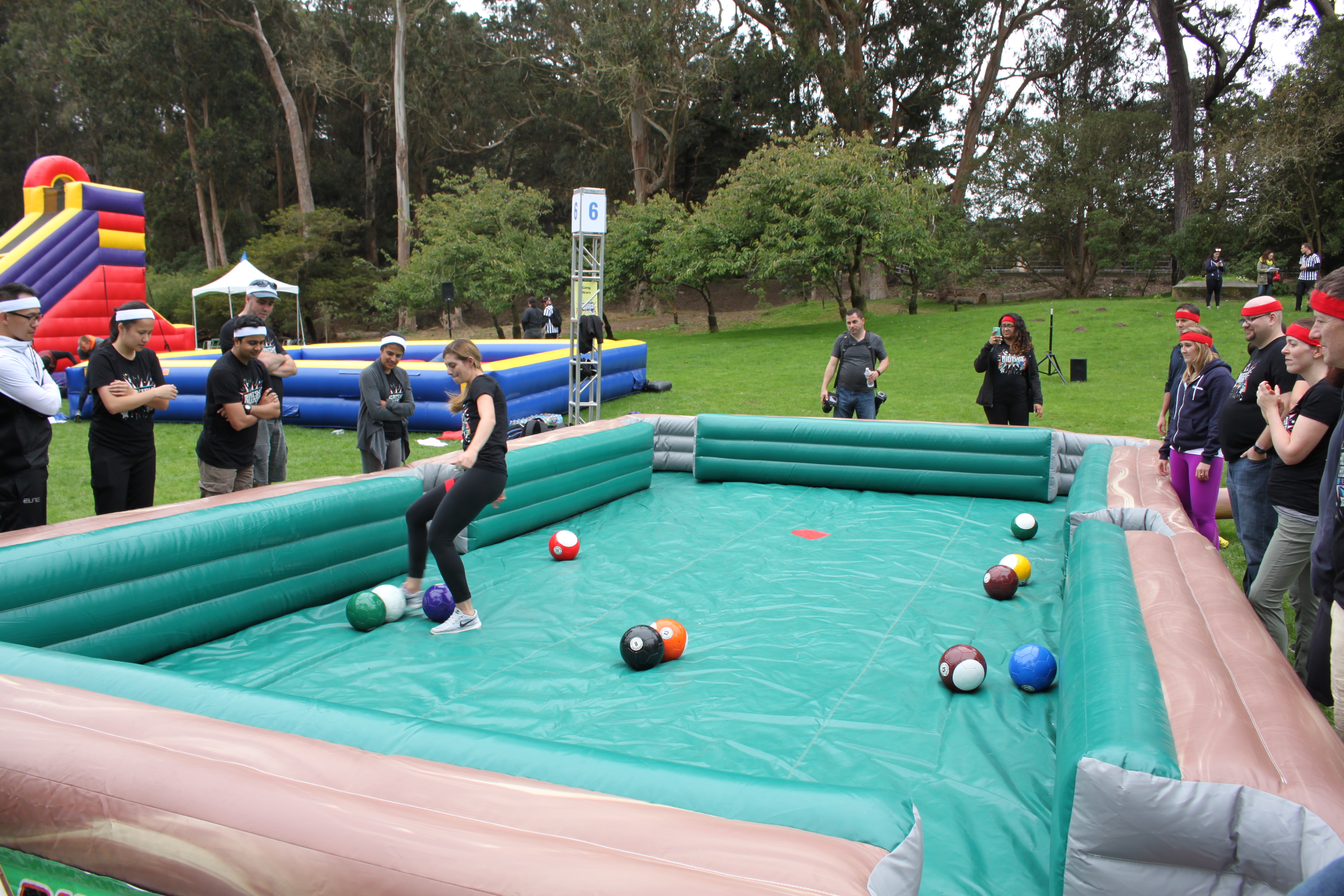 Giant Inflatable Pool Table