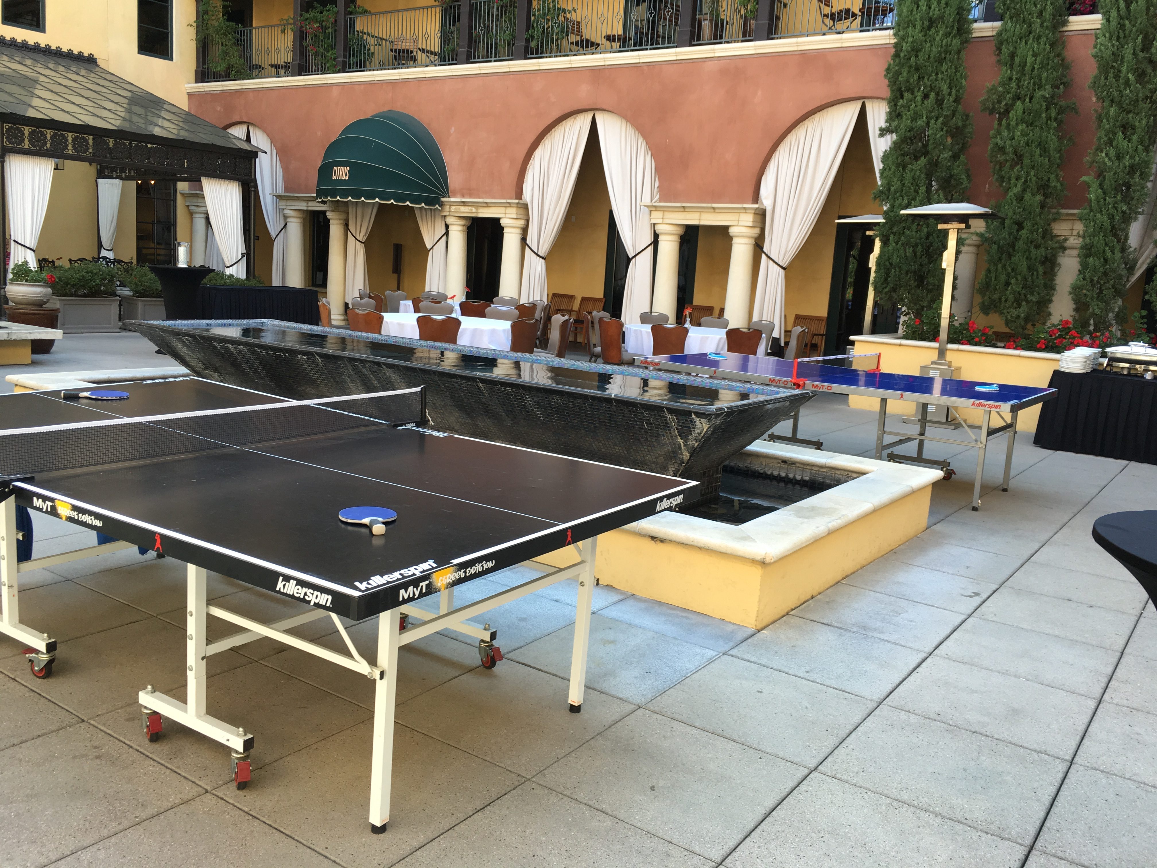 Ping pong table rental bay area