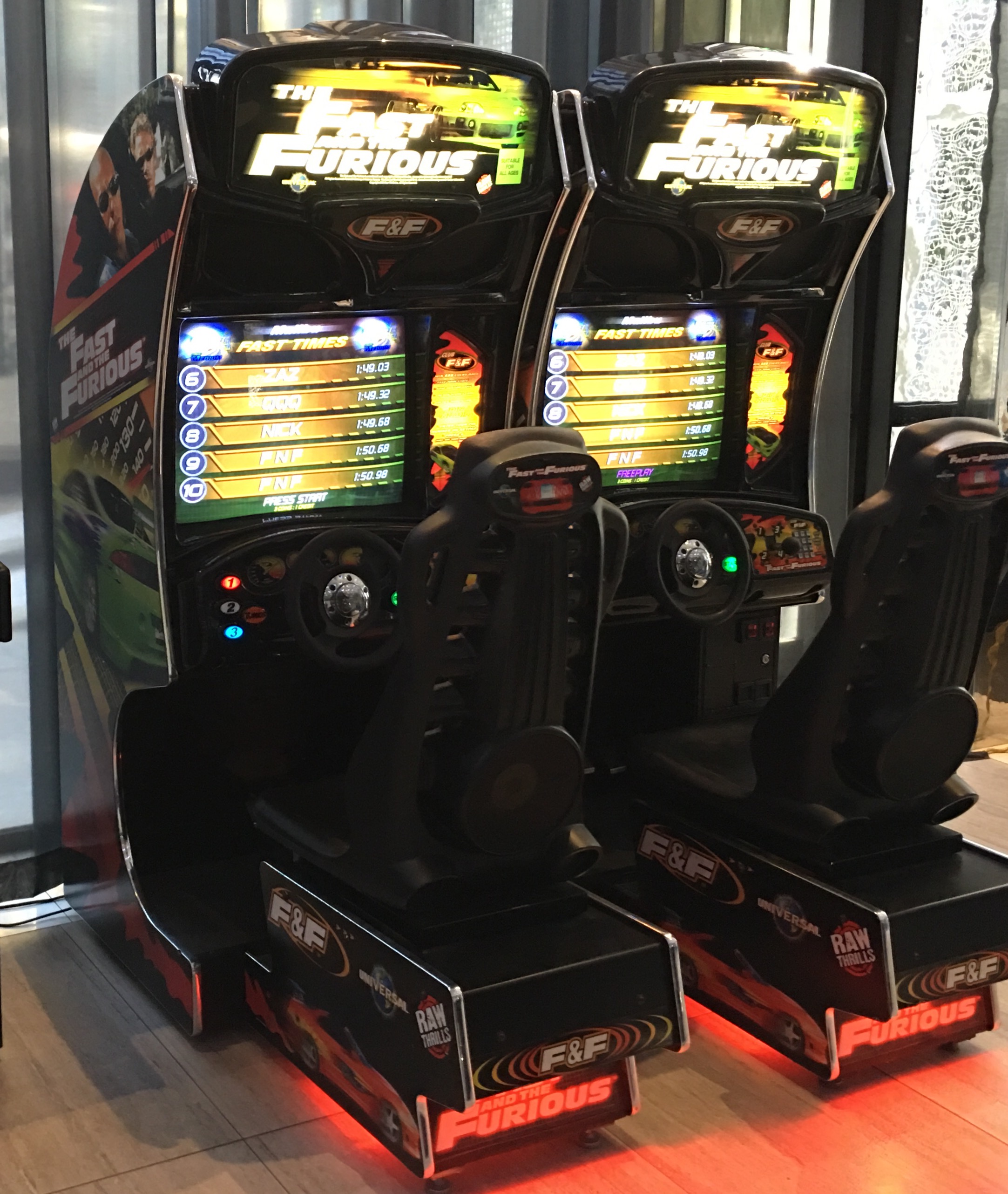 Fast and Furious Arcade Game