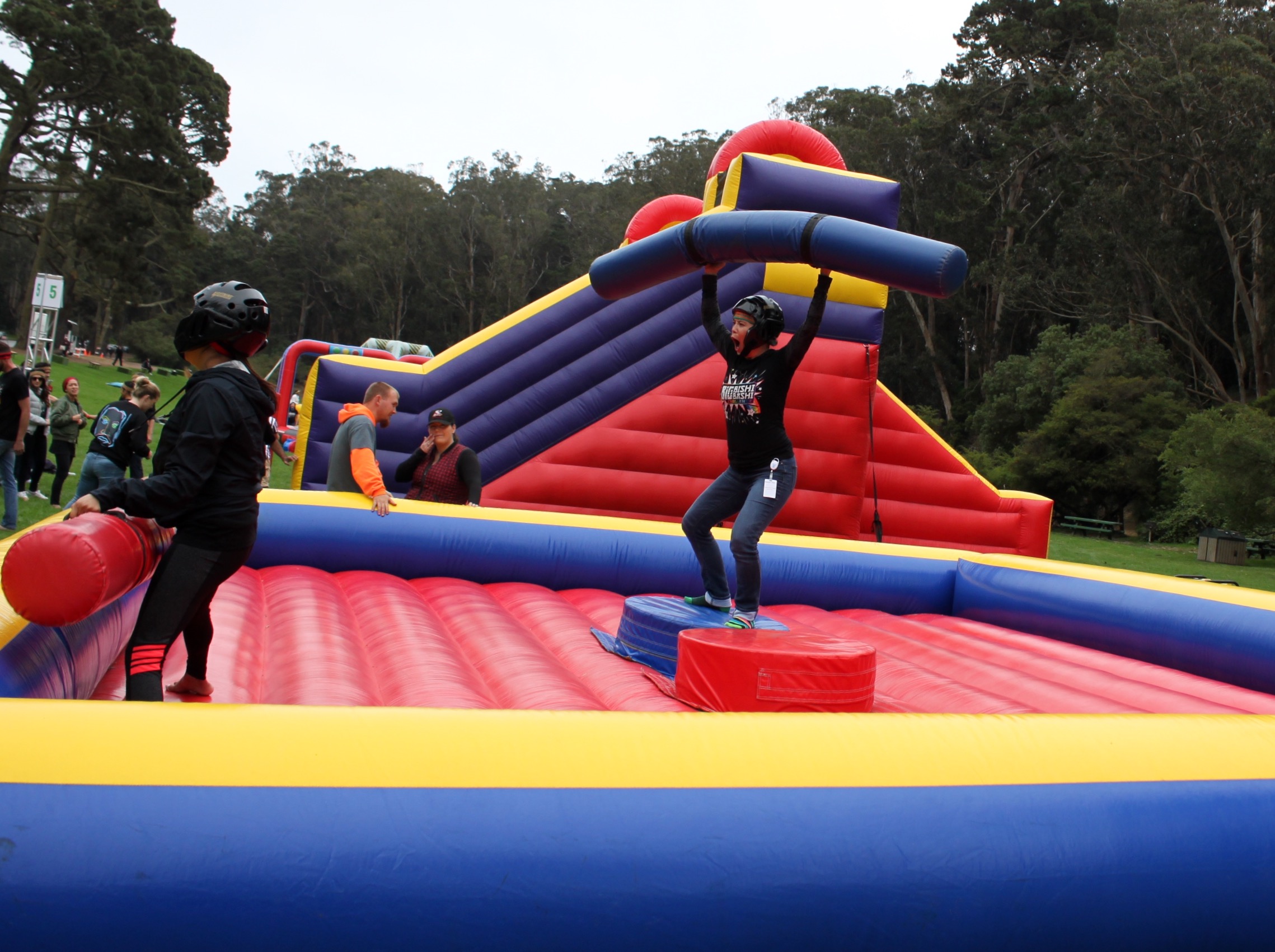 Strut Your Stuff On Our Inflatable Joust Game