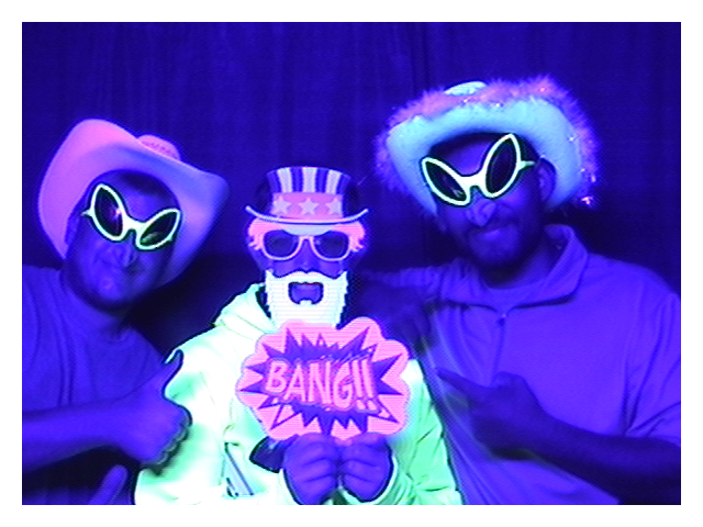 Black Light Photo Booth San Francisco