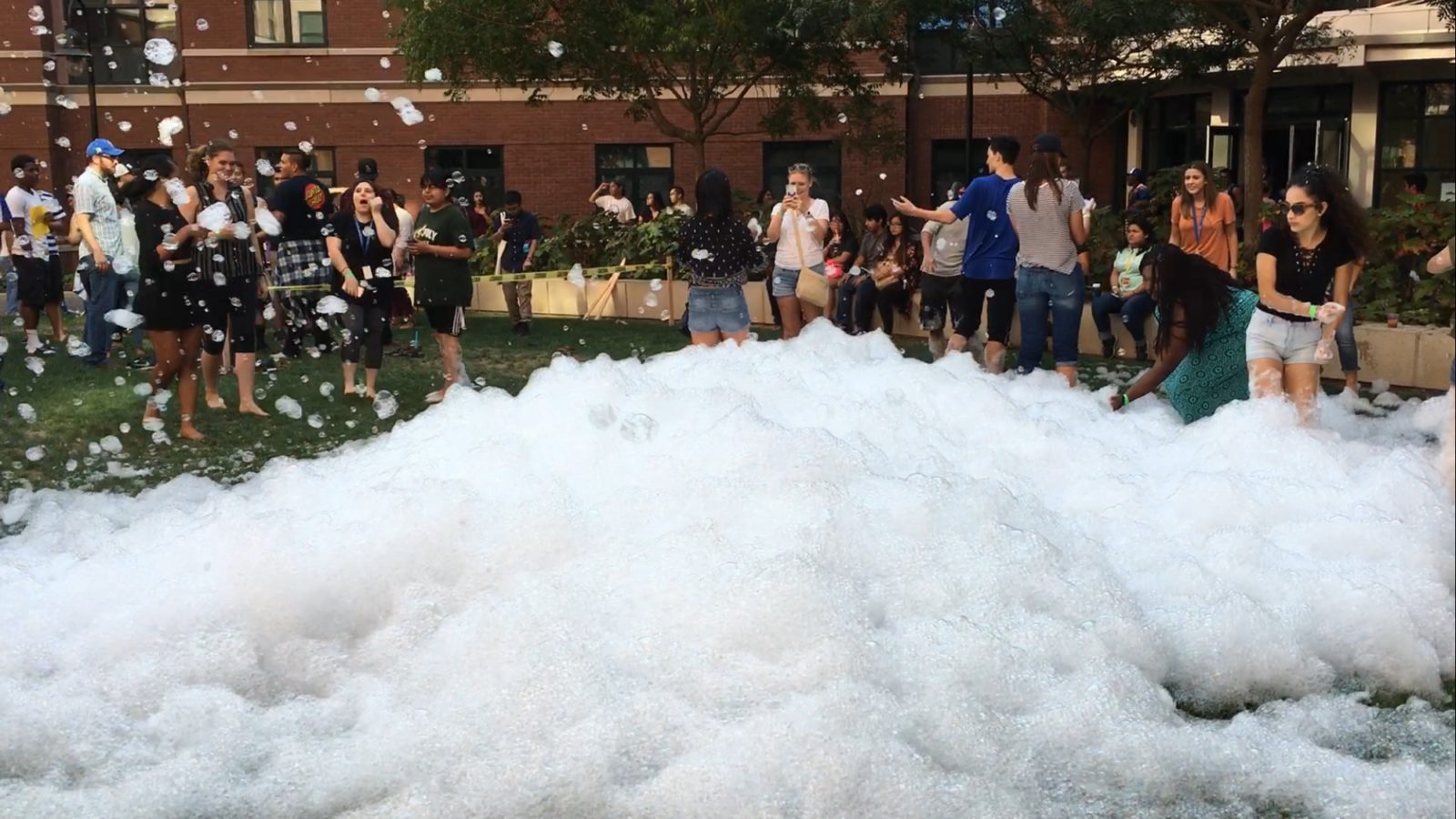 College Foam Pit Party Rental