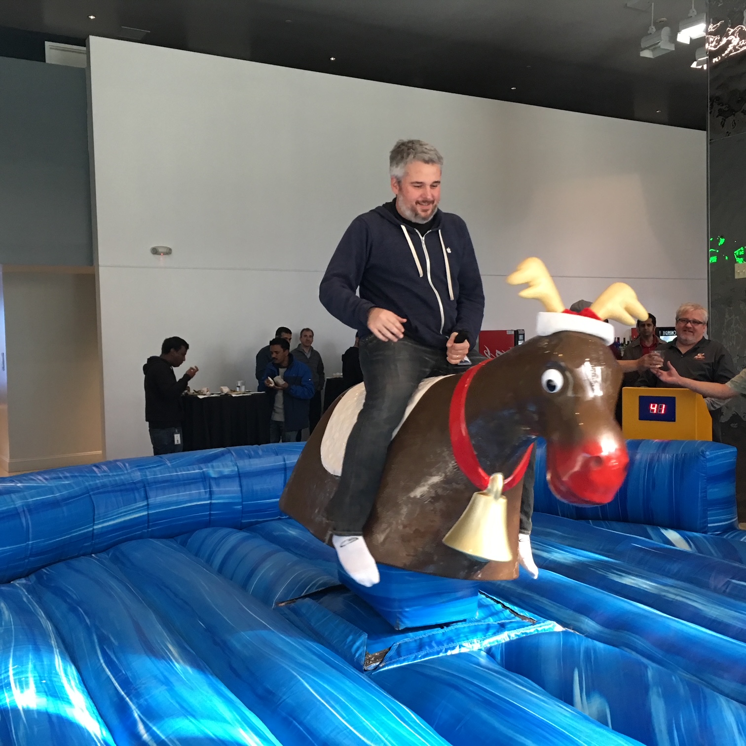 Mechanical Reindeer Inflatable Ride