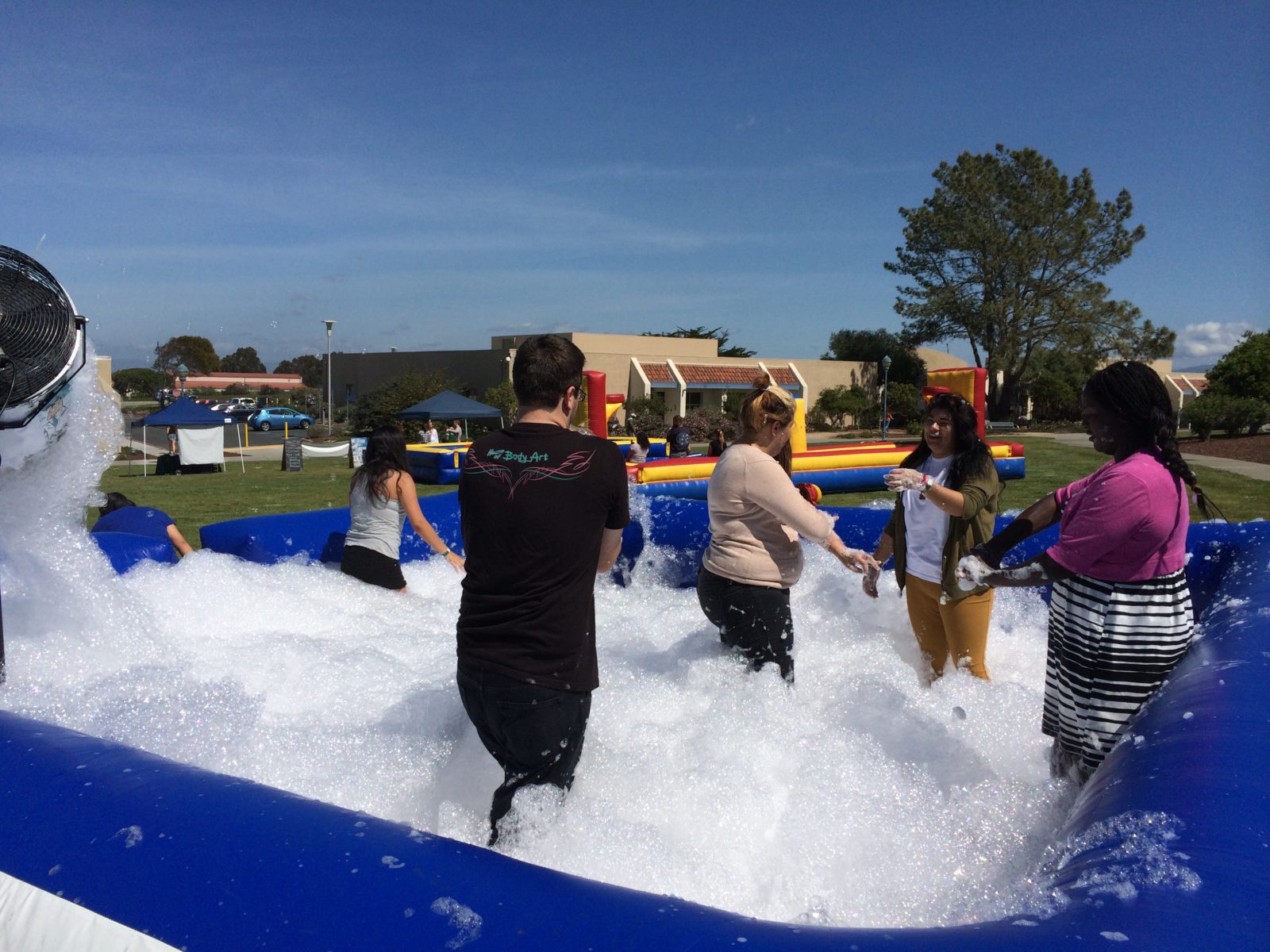 Foam pit party rental california