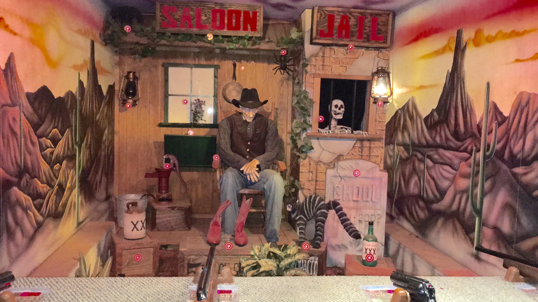 Old west shooting gallery rental San francisco