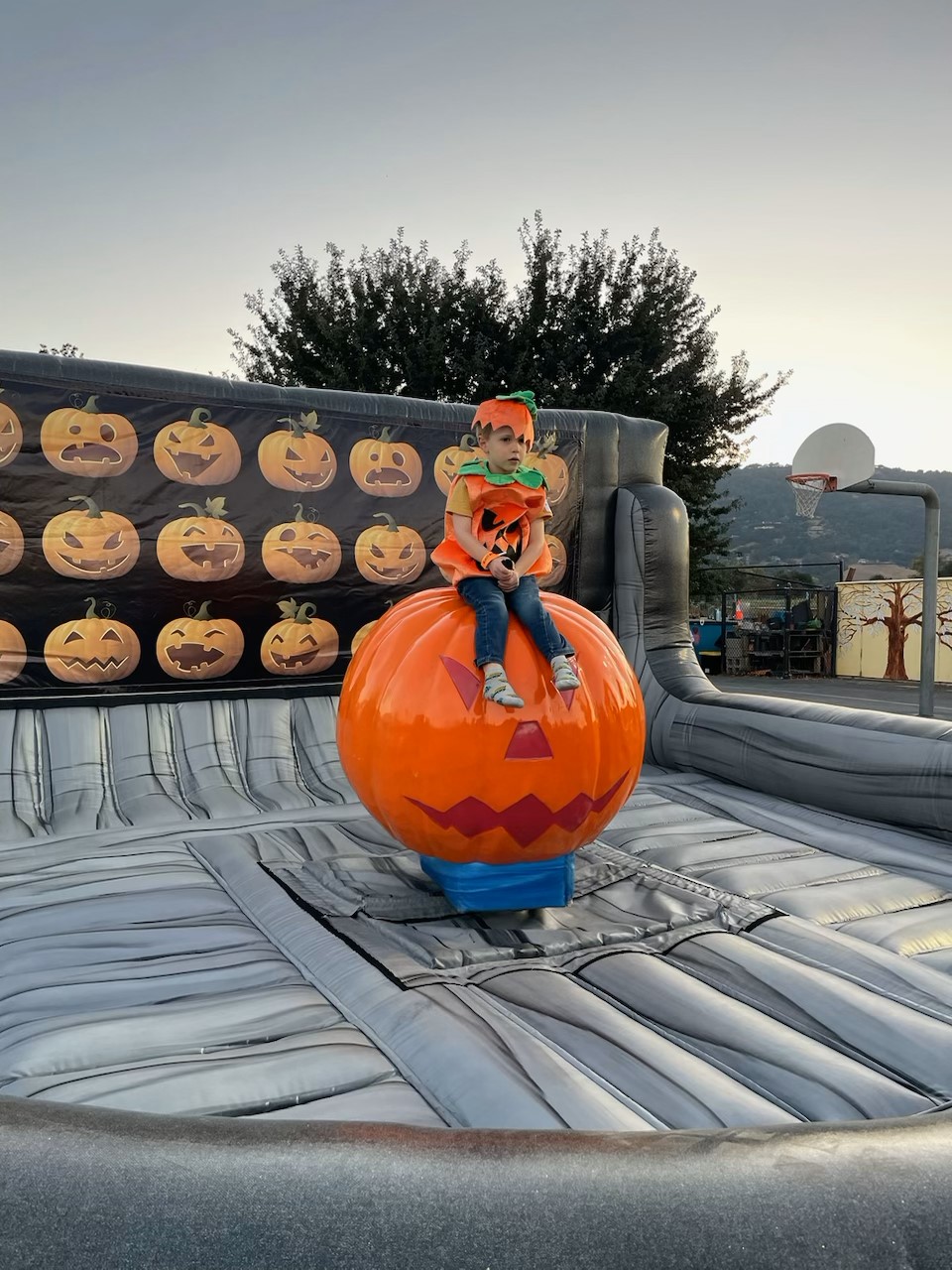 Halloween Mechanical Pumpkin Ride Rental