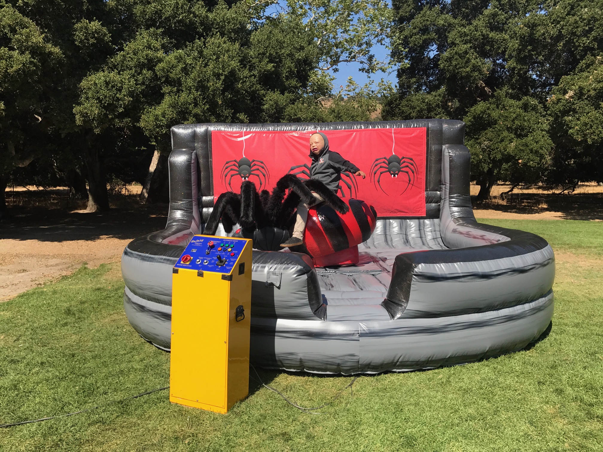 Mechanical Bull Spider ride rental San Jose