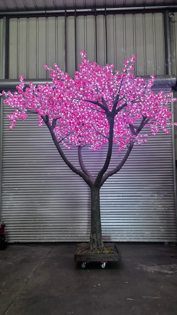 LED 14 Ft Pink Jasmine Tree