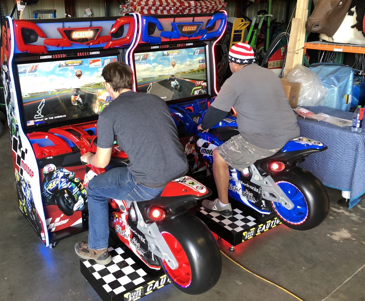 Motorcycle Arcade Game