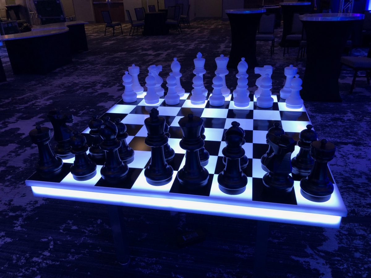 Giant LED Chess Board