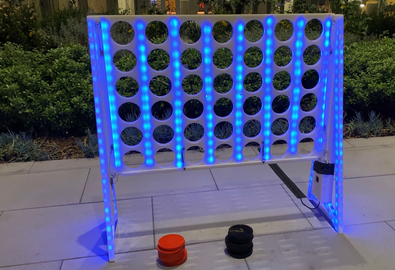 Lighted Connect Four Rental San Jose