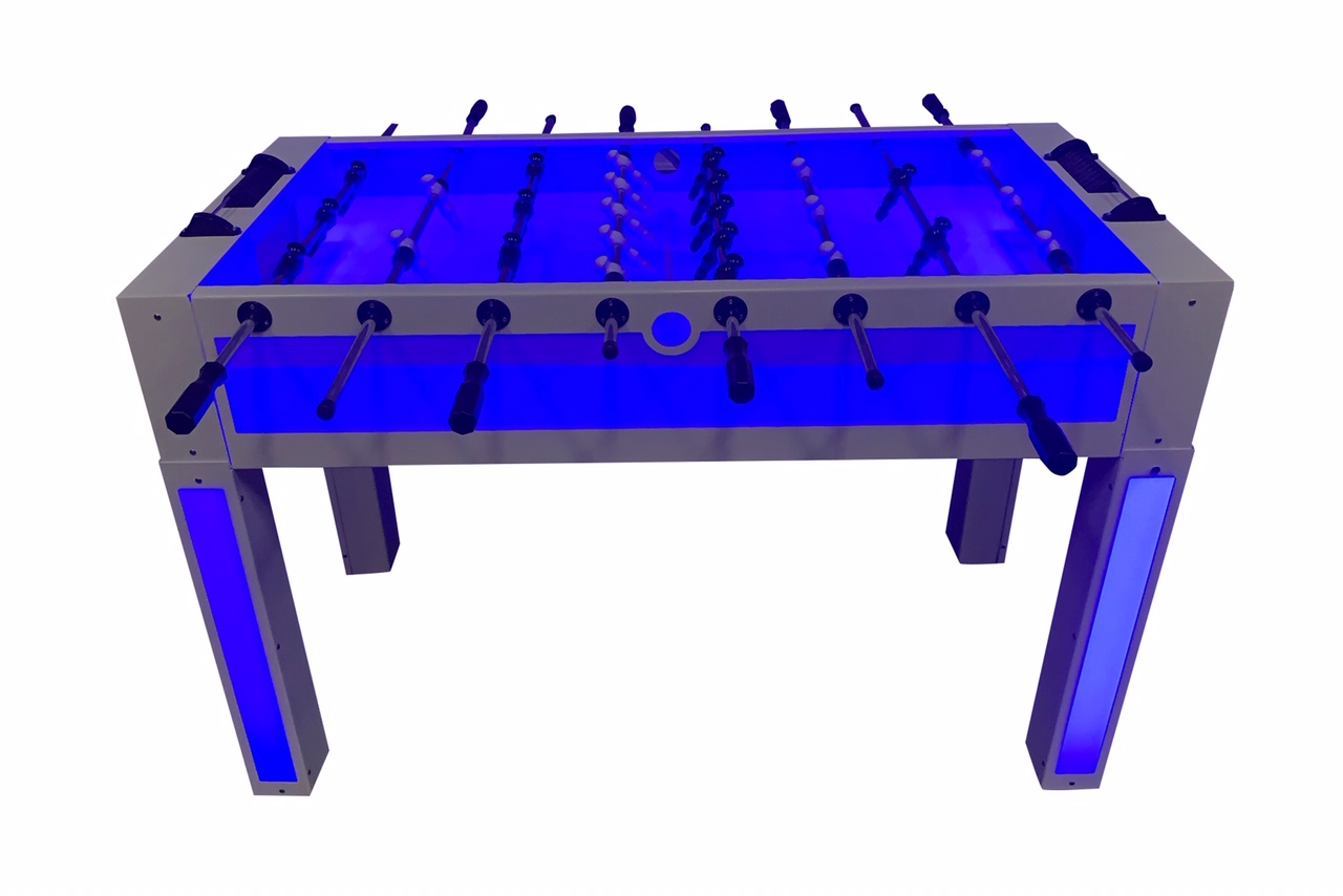 Lighted Foosball Table Game Rental