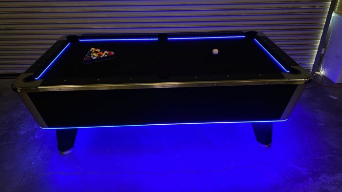 Led Pool Table Rental | Glow Game Rentals | Over 21 Party Rentals