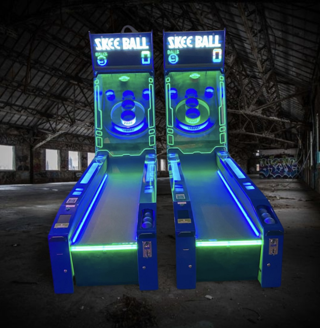 Skee ball Arcade Game Rentals