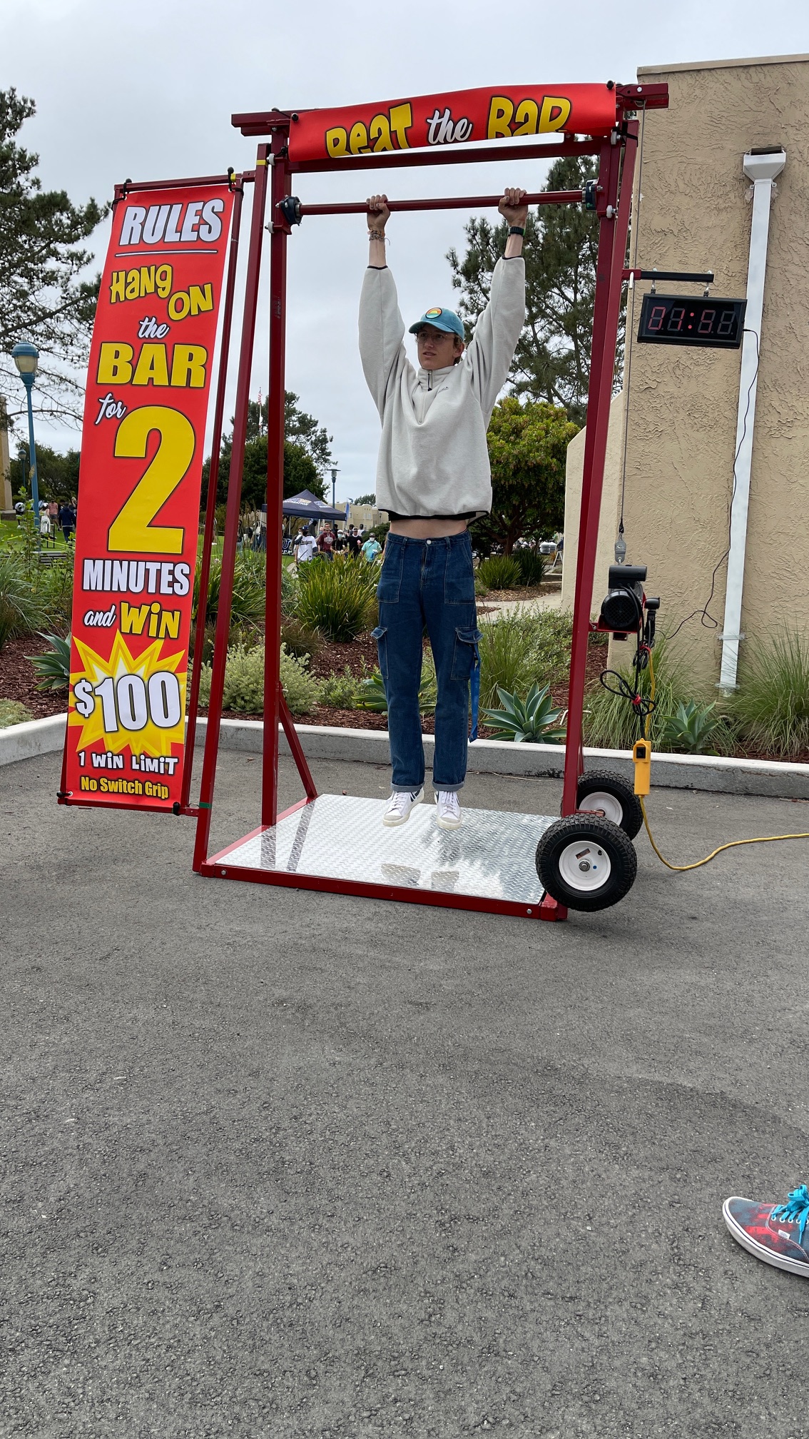 Beat the Bar Hanging Challenge Rental East Bay/SF Area