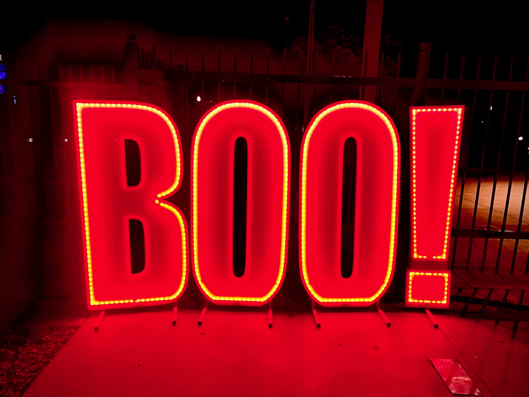 LED Lighted Event Letters