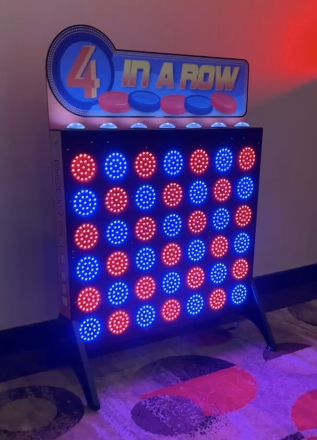 Connect 4 Digital Deluxe Game Rental Northern CA Events