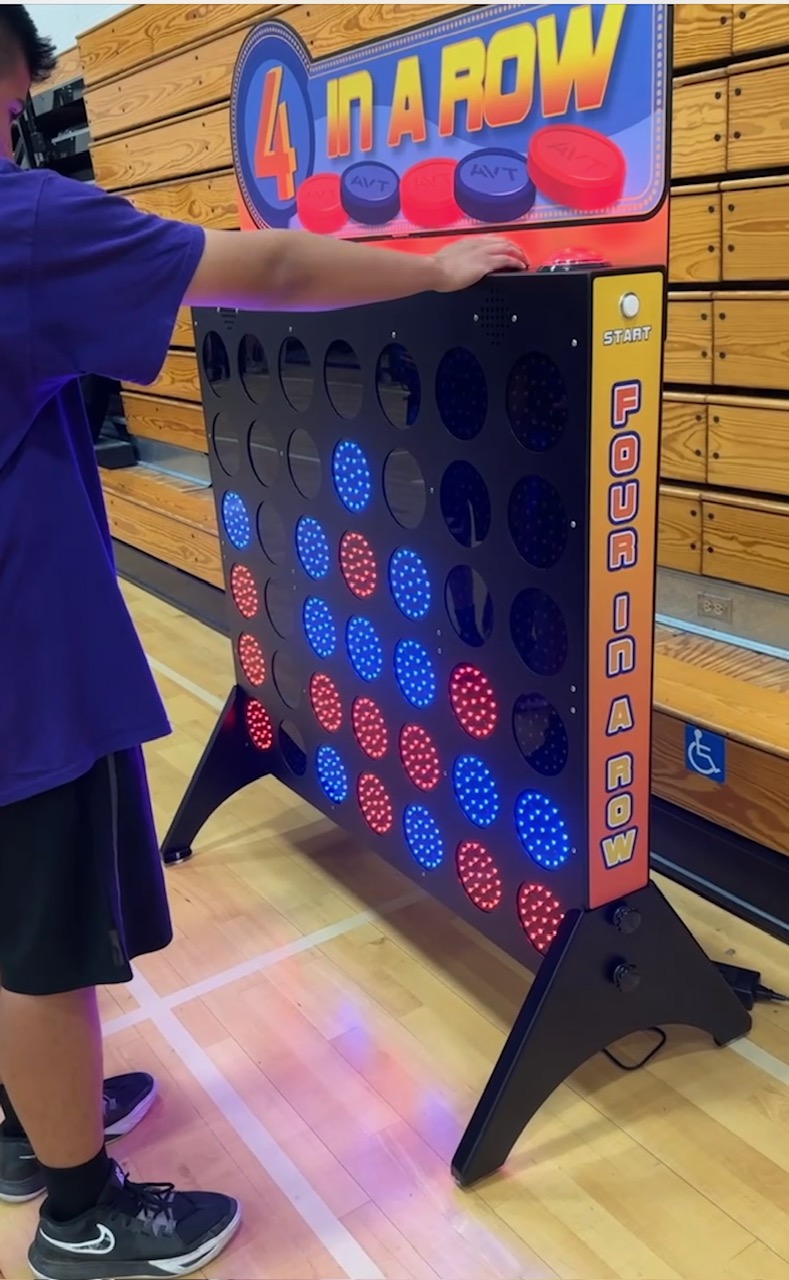 Connect 4 Digital Deluxe LED Game Rental Fun for No. CA