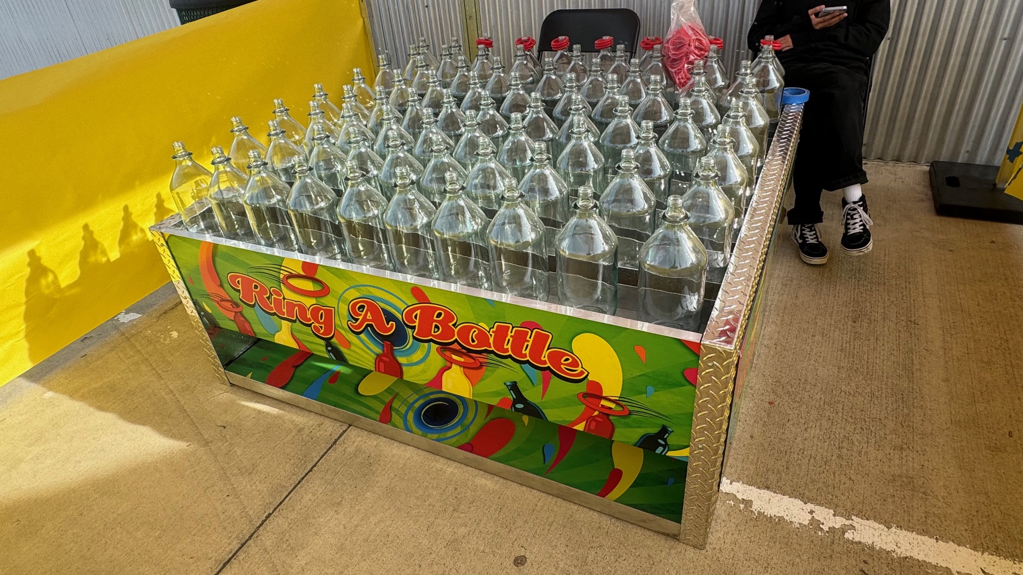 Carnival Style Ring a Bottle Rental Game