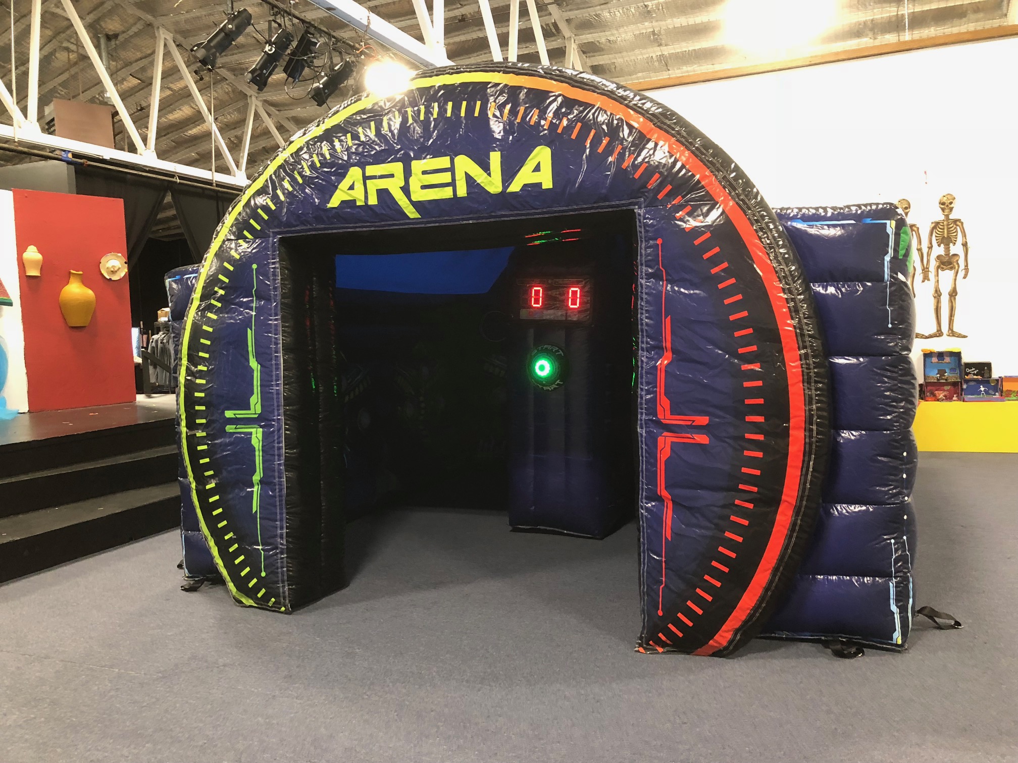 Inflatable Tag the Light Arena Competition Game