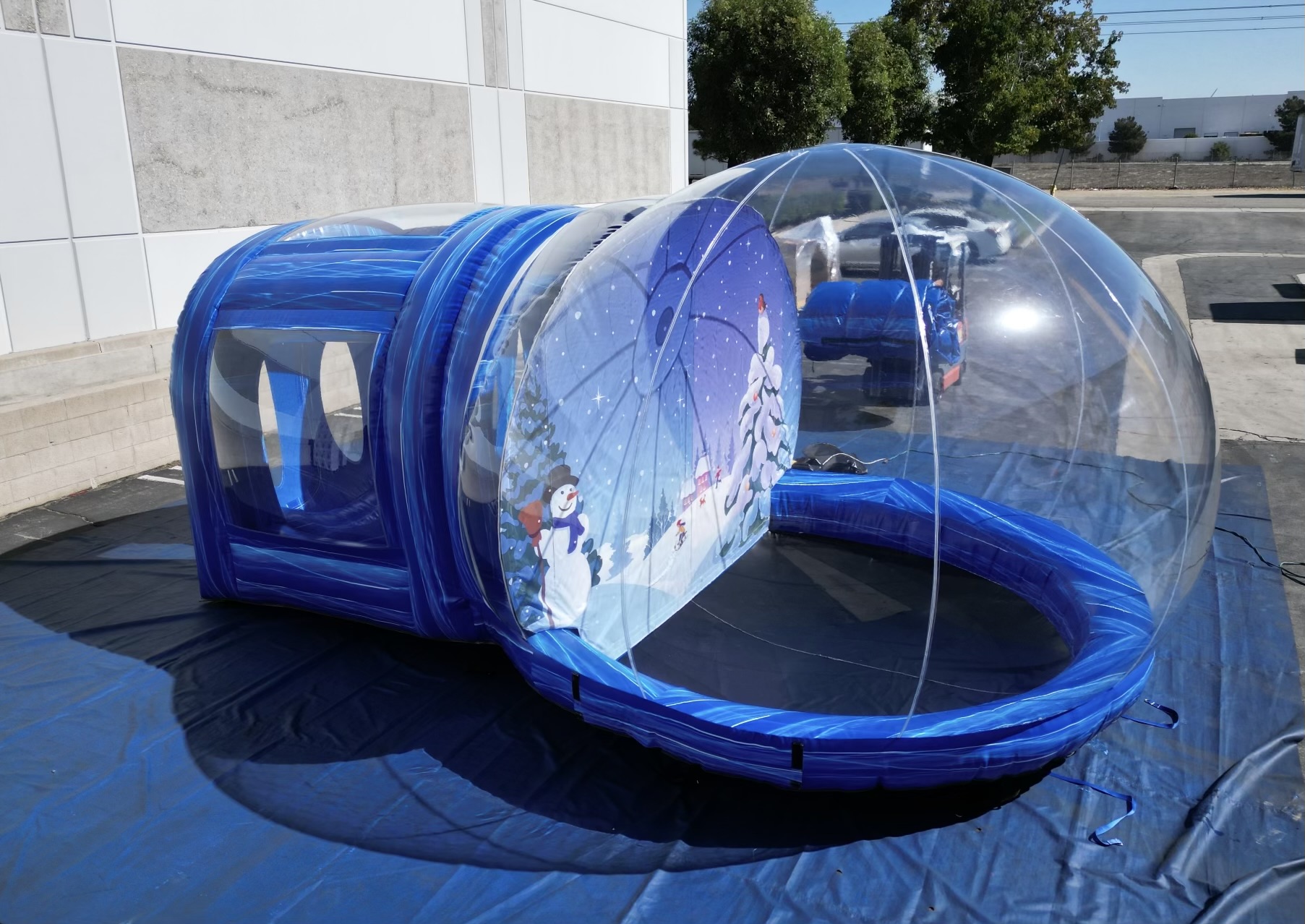 Phot Op Snow Globe Inflatable Monterey and SF Bay Area