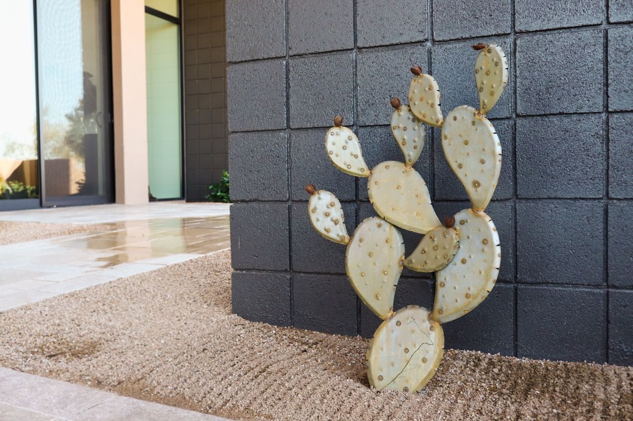 Tall Prickly Pear Prop Decor