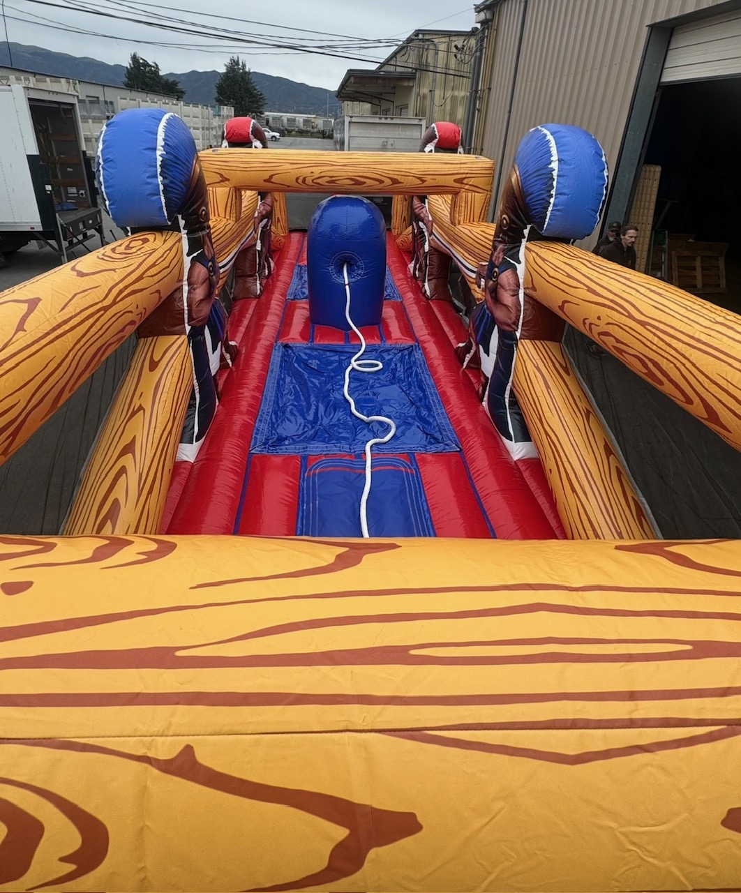 Tug of War Inflatable wet or dry Competition Game