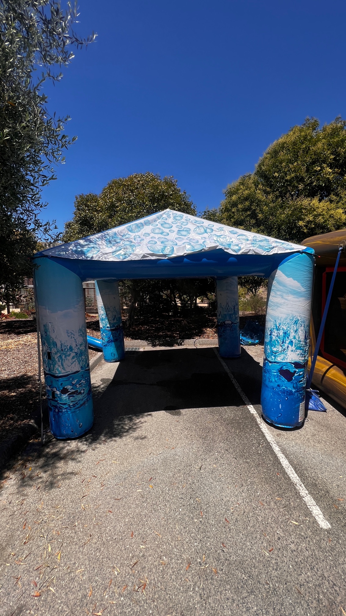 Cooling Mist Tent from Over 21 Party Rentals