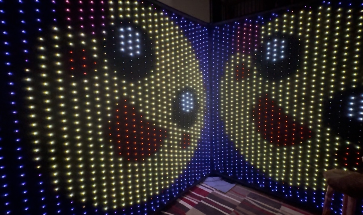 LED Digital Wall Backdrop