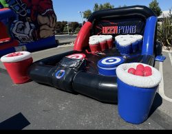 Inflatable Giant Beer Pong Competition Game Rental